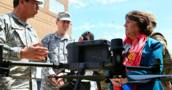 Gobierno entrega 21 drones nuevos para fortalecer la vigilancia en la frontera norte.