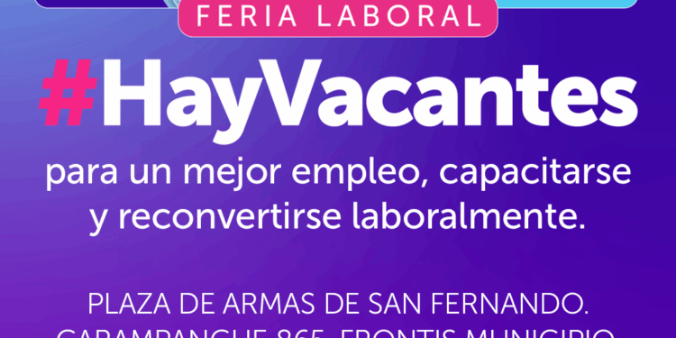Sueldos de hasta $2 millones en gran feria laboral de Sence este jueves.