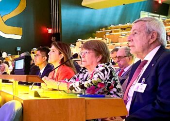 Michelle Bachelet asiste a actividades oficiales de la Cancillería chilena en la ONU.