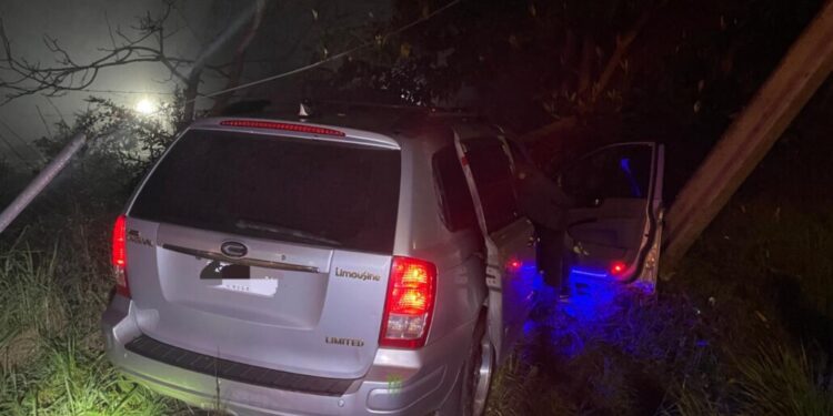 Accidente en la Ruta Los Ángeles – El Peral causa daños y deja la zona sin electricidad.