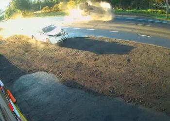 Un video captura la brutal colisión en la ruta Los Ángeles – Quilleco que dejó heridos de gravedad.
