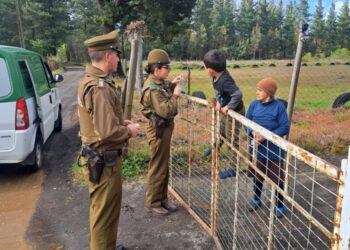 Incrementan las fiscalizaciones y la campaña de prevención en áreas rurales de Los Ángeles.