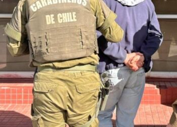 Detienen a un sujeto por venta de droga en un reconocido sector de Los Ángeles.