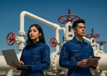 Estudiantes son llamados a formar una red de gas en Chile.