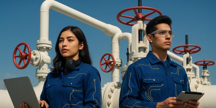 Estudiantes son llamados a formar una red de gas en Chile.