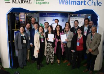Bus de hidrógeno verde para el transporte público en Santiago.