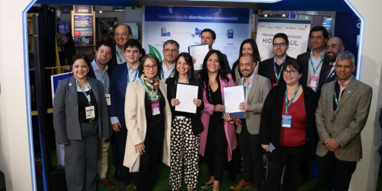 Bus de hidrógeno verde para el transporte público en Santiago.
