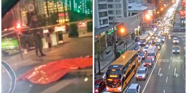 Motociclista fallece tras sufrir un violento accidente de tráfico frente al Reloj de Flores, generando gran congestión en Viña del Mar.