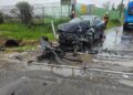 Conductor temerario provocó accidente en el Cruce del Ramal.