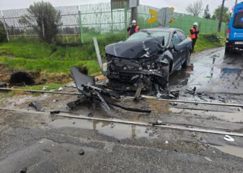 Conductor temerario provocó accidente en el Cruce del Ramal.