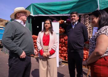 Ministra de Agricultura invita a comparar precios para ahorrar.