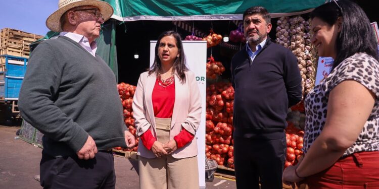 Ministra de Agricultura invita a comparar precios para ahorrar.