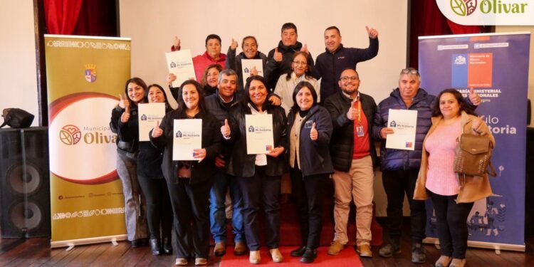 Nueve familias de Olivar obtuvieron sus títulos de dominio.