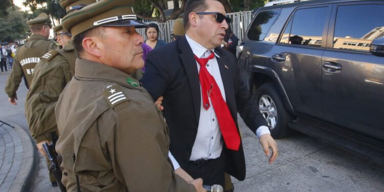 Detenido el Pastor Soto en las cercanías del Te Deum Evangélico en Puente Alto.