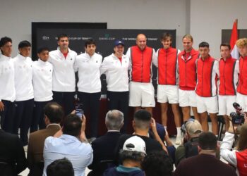 Cristian Garin iniciará la serie contra Luxemburgo en la Copa Davis.