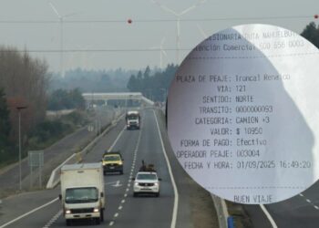Ruta Nahuelbuta y el costo del peaje: El monto que tendrás que abonar para el trayecto de ida y vuelta.