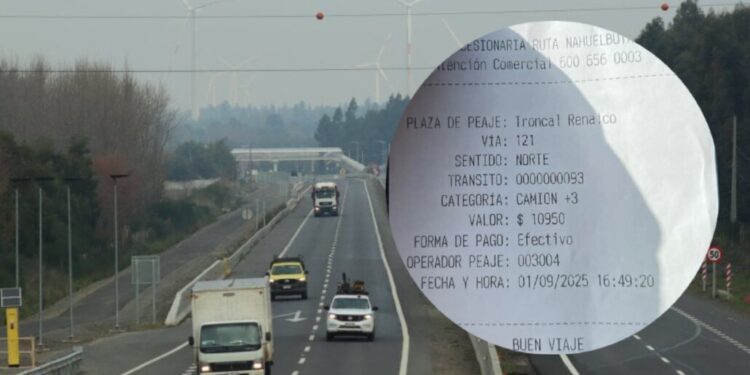 Ruta Nahuelbuta y el costo del peaje: El monto que tendrás que abonar para el trayecto de ida y vuelta.