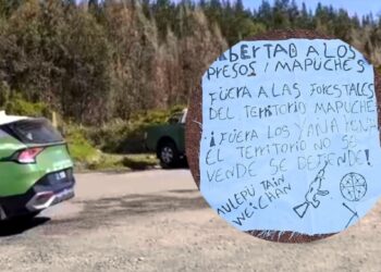 Incendio intencional en Malleco causa la destrucción de al menos una máquina.