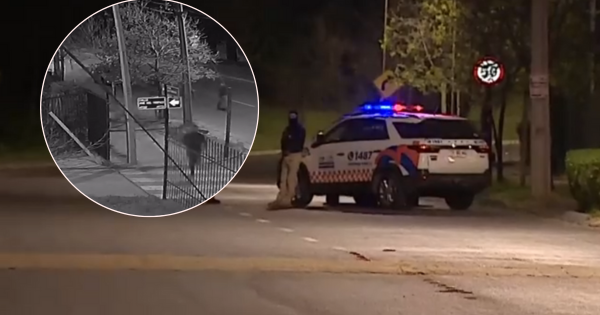 Puente Alto: le cayeron a puñalazos por la espalda en un portonazo brutal.