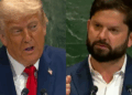 Boric interroga a Trump sobre el cambio climático en la cumbre de la ONU.
