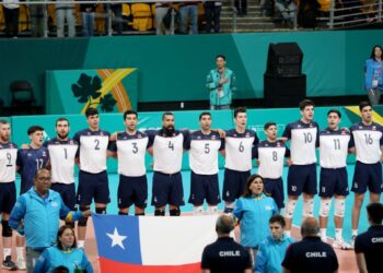 Chile hizo su debut en el Mundial de Voleibol con una derrota frente a la formidable Eslovenia.