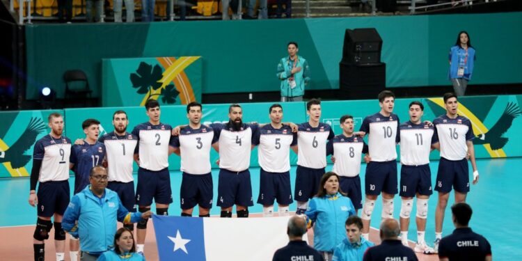 Chile hizo su debut en el Mundial de Voleibol con una derrota frente a la formidable Eslovenia.
