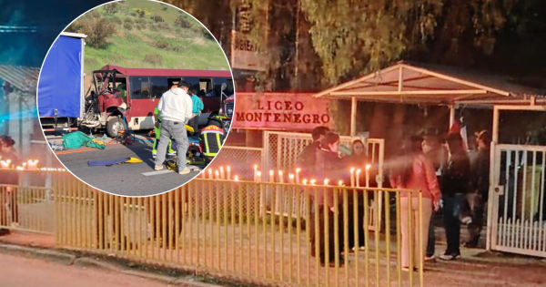 Conmoción en Tiltil tras terrible accidente de bus escolar