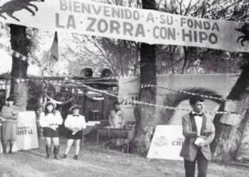 Las primeras ramadas de Los Ángeles: una tradición chilena en un lugar que ha cambiado radicalmente.