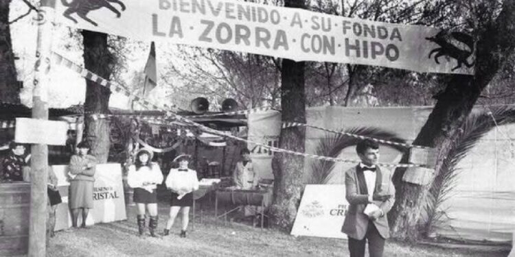 Las primeras ramadas de Los Ángeles: una tradición chilena en un lugar que ha cambiado radicalmente.