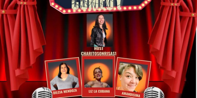 Stand up de mujeres en Vegan Dealer