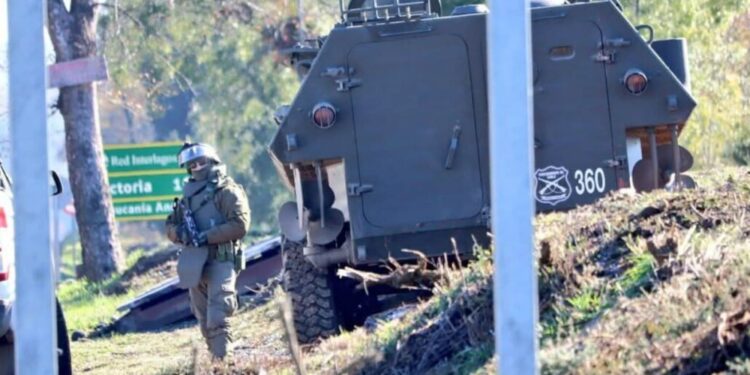 Detenidos en Malleco: agredieron a un agricultor tras un ataque incendiario y amenazas de muerte.