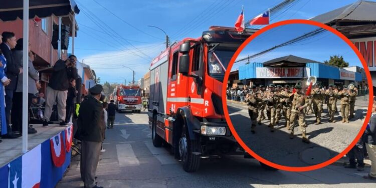 Controversia en el desfile dieciochero de Nacimiento: Bomberos señalan falta de respeto tras la retirada de la banda del Ejército.