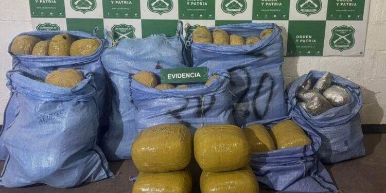 Dictan prisión preventiva a dos bolivianos y un chileno arrestados por tráfico de drogas en Calama.