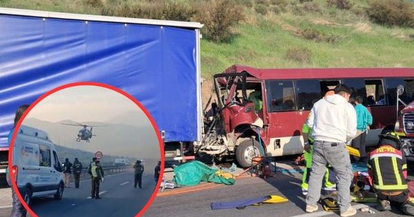 [VIDEO] Choque entre camión y bus escolar deja a varios heridos en Tiltil