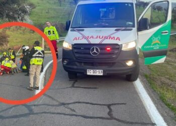 Trágico choque entre moto y camioneta en el camino a Las Termas de Colina.