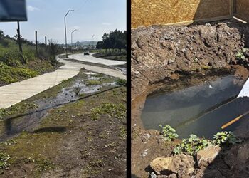 Carta al Director: fuga de agua en la matriz de Avenida Chamisero.