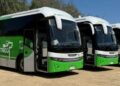 Se incorporan nuevos buses eléctricos a la flota de la Municipalidad de Colina.