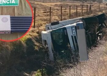 Recuperan camión que robaron y atrapan a ladrón en Lampa.