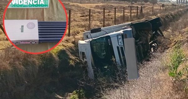 Recuperan camión que robaron y atrapan a ladrón en Lampa.