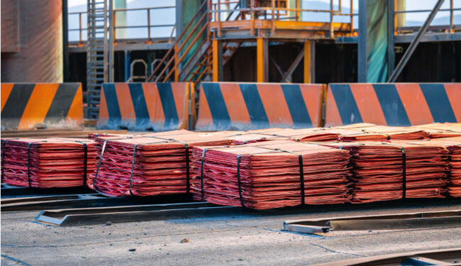 Exportaciones de cobre alcanzan los US$30.722 millones entre enero y julio.