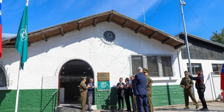 Inauguran Comisaría Provisoria de Carabineros en el Parque O’Higgins.