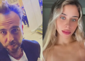 Javiera Victoria, la nueva conquista de Francisco Kaminski, fue vista dándose besos con él.