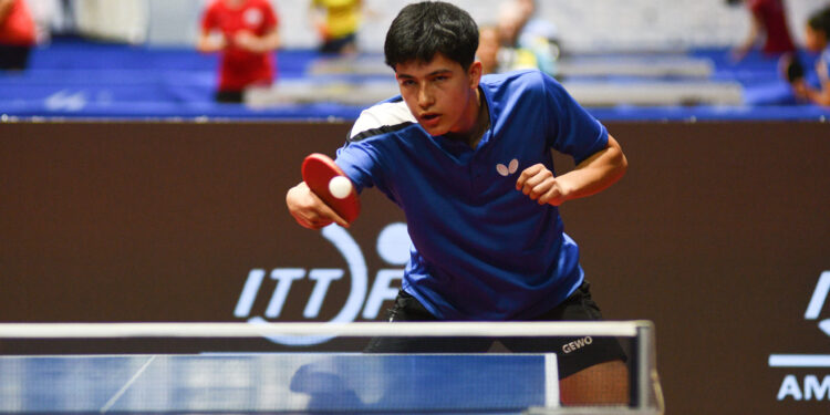 Talquino se llevó la medalla de bronce en el Campeonato Panamericano Juvenil de Tenis de Mesa.