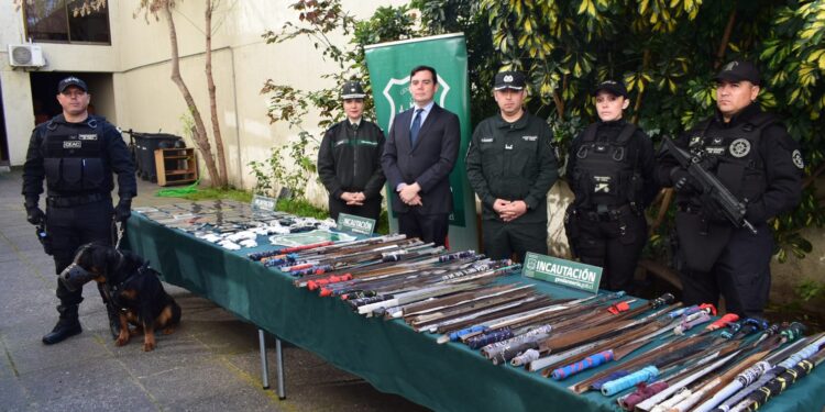 Gendarmería presentó informe sobre los allanamientos en los penales de la región del Maule.