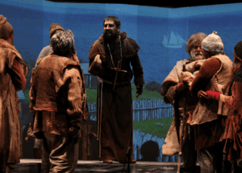 Impactante Bulnes de La Dramática Nacional en el Teatro Sidarte.