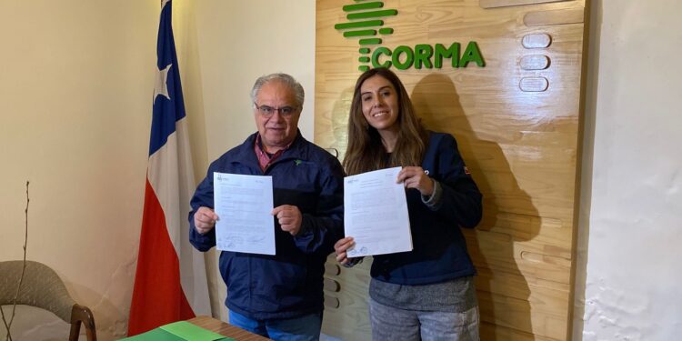 INDAP y CORMA suscriben un acuerdo de colaboración.