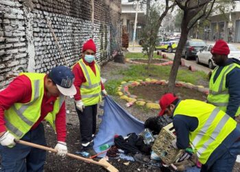 Recoleta apura su plan de limpieza y recuperación de espacios públicos.