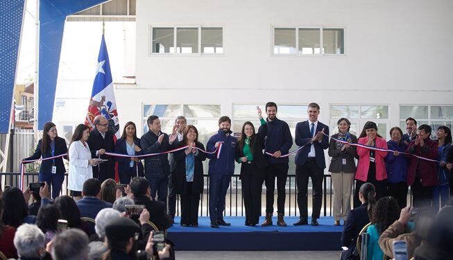 Presidente Boric abre nuevo Centro de Salud Mental en Maipú.