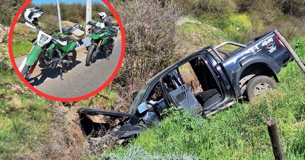 Robo de camioneta en Tiltil termina en persecución y detenidos en Batuco