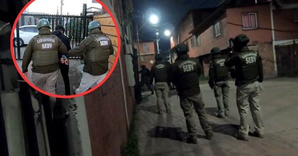 [VIDEO] Carabineros desmantelan banda de cabros chicos que robaban autos en Santiago